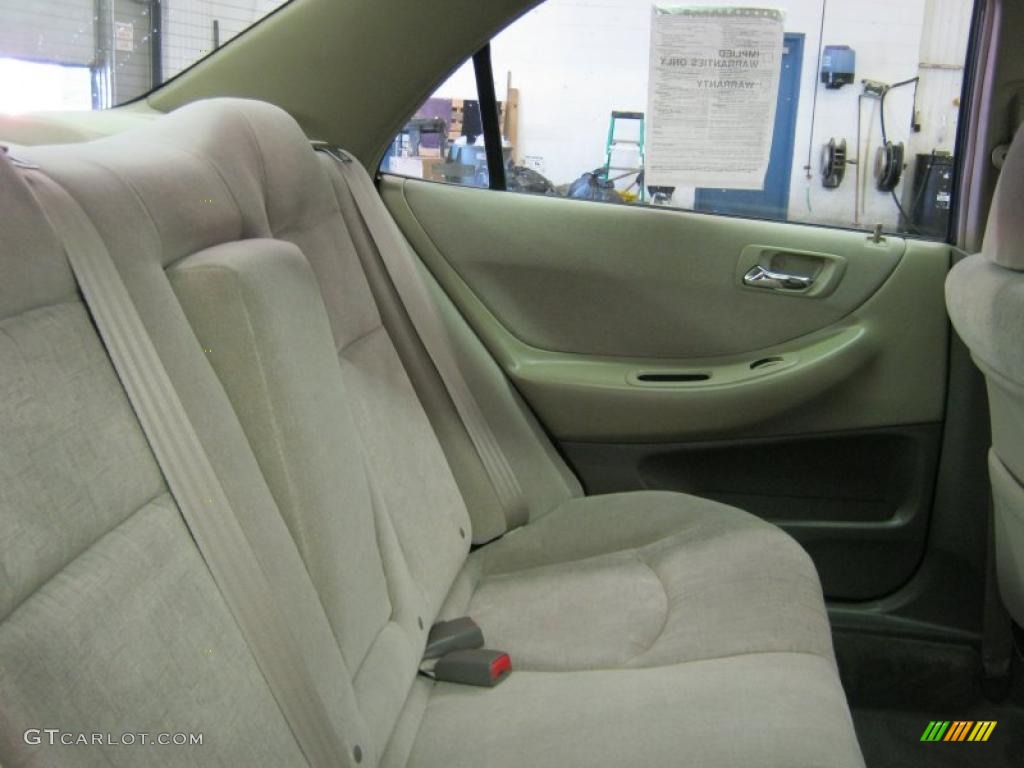 2002 Accord SE Sedan - Noble Green Pearl / Ivory photo #8