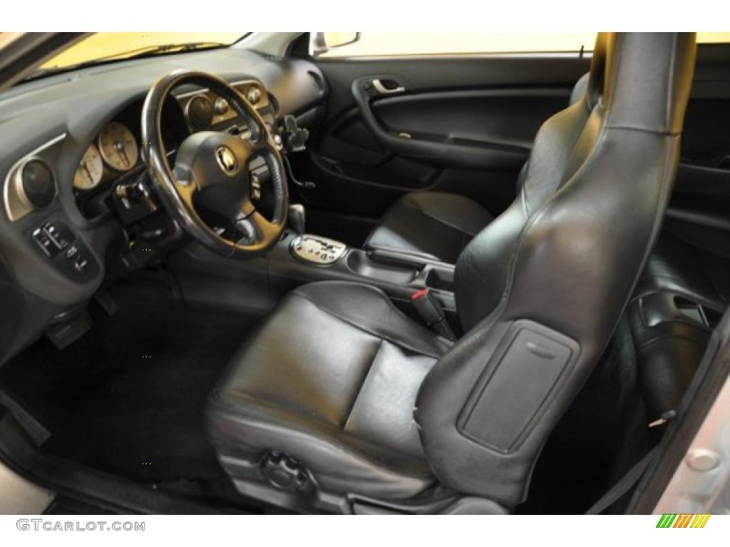 Ebony Interior 2003 Acura RSX Sports Coupe Photo #38594469