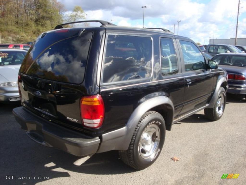 1998 Explorer Sport 4x4 - Ebony Black / Medium Graphite photo #2