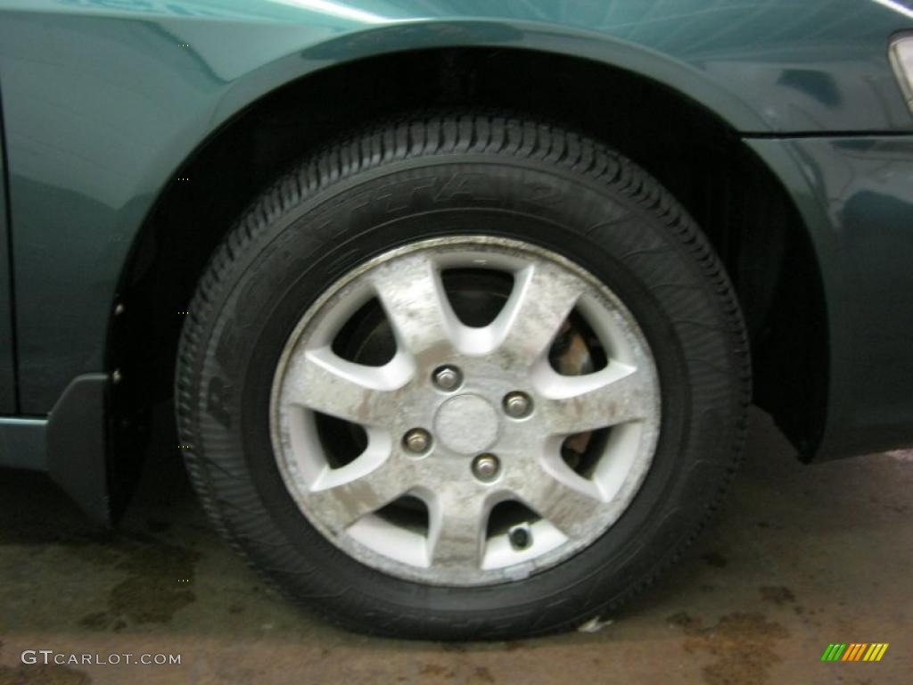 2002 Accord SE Sedan - Noble Green Pearl / Ivory photo #19