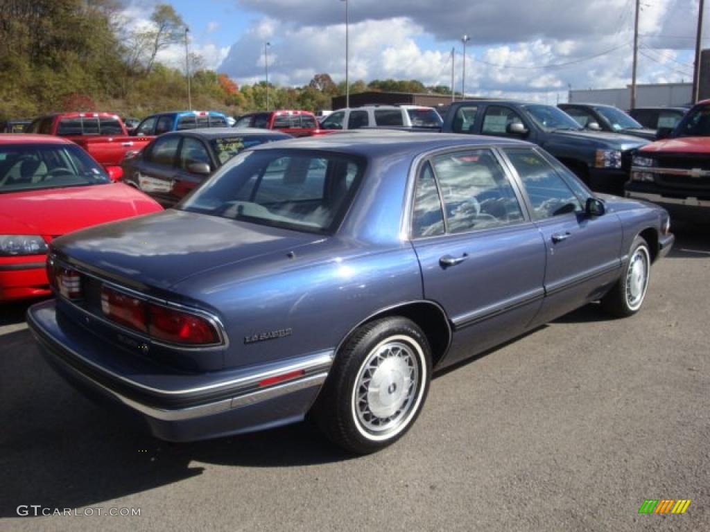 1995 LeSabre Custom - Adriatic Blue Metallic / Gray photo #2