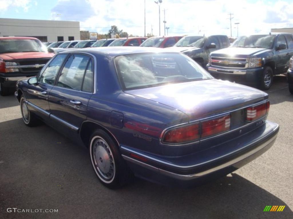 1995 LeSabre Custom - Adriatic Blue Metallic / Gray photo #3