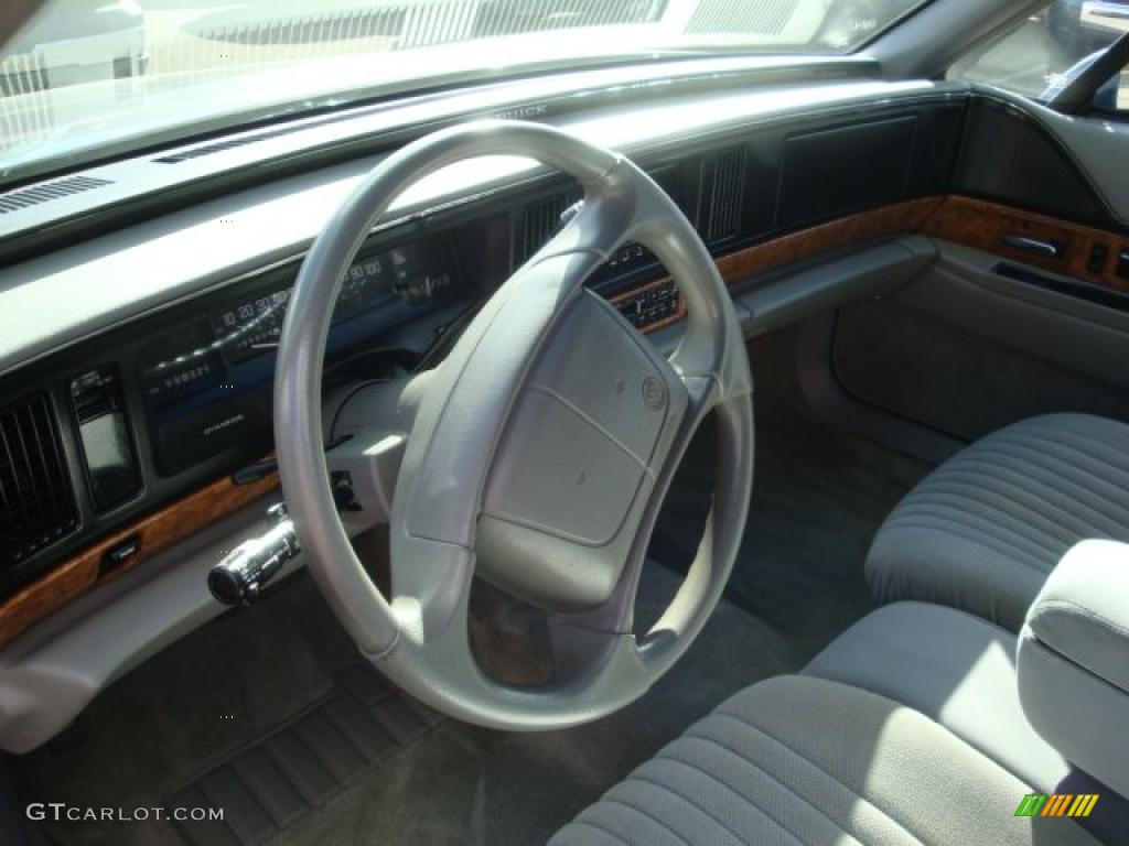 1995 Buick LeSabre Custom Gray Steering Wheel Photo #38595213