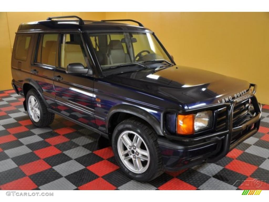 2002 Discovery II SE - Oslo Blue Metallic / Bahama Beige photo #1