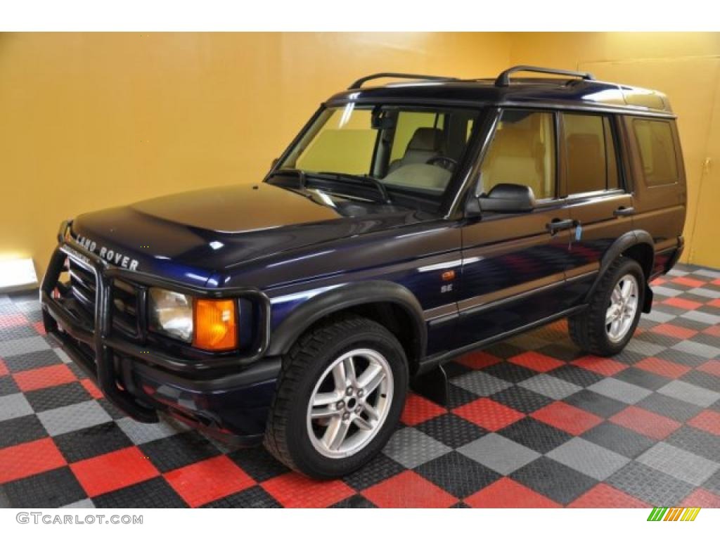 2002 Discovery II SE - Oslo Blue Metallic / Bahama Beige photo #2