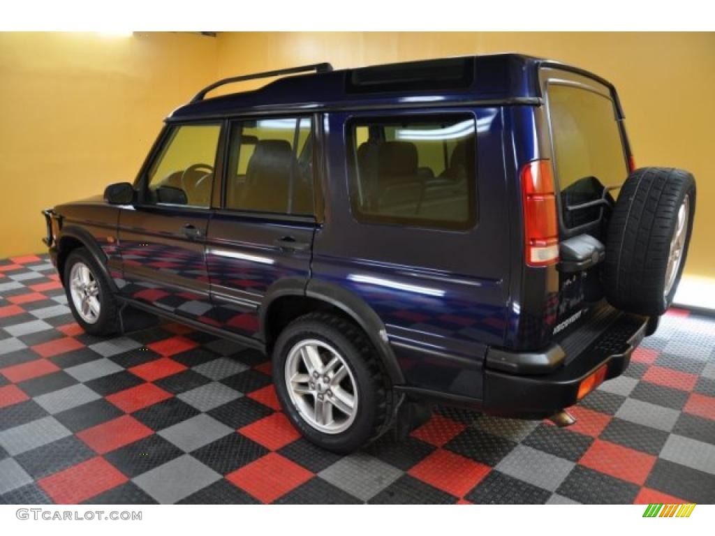2002 Discovery II SE - Oslo Blue Metallic / Bahama Beige photo #3