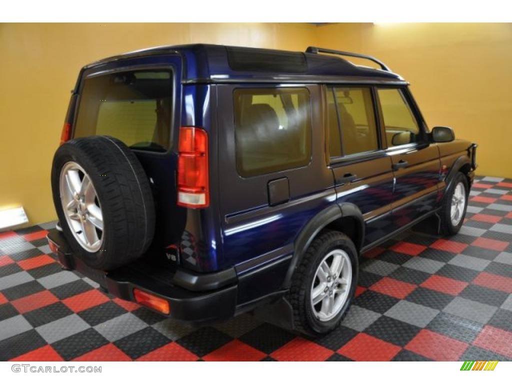 2002 Discovery II SE - Oslo Blue Metallic / Bahama Beige photo #4