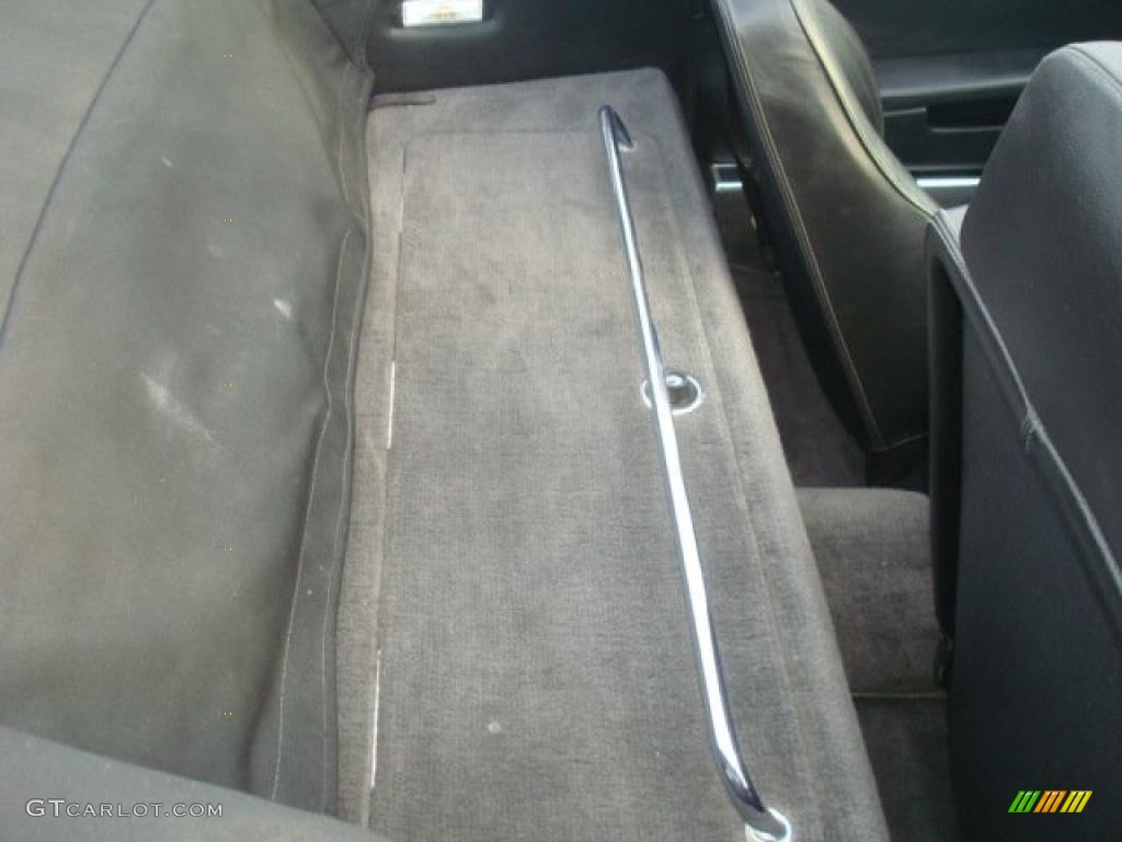 Black Interior 1989 Jaguar XJ XJS V12 Convertible Photo #38596540