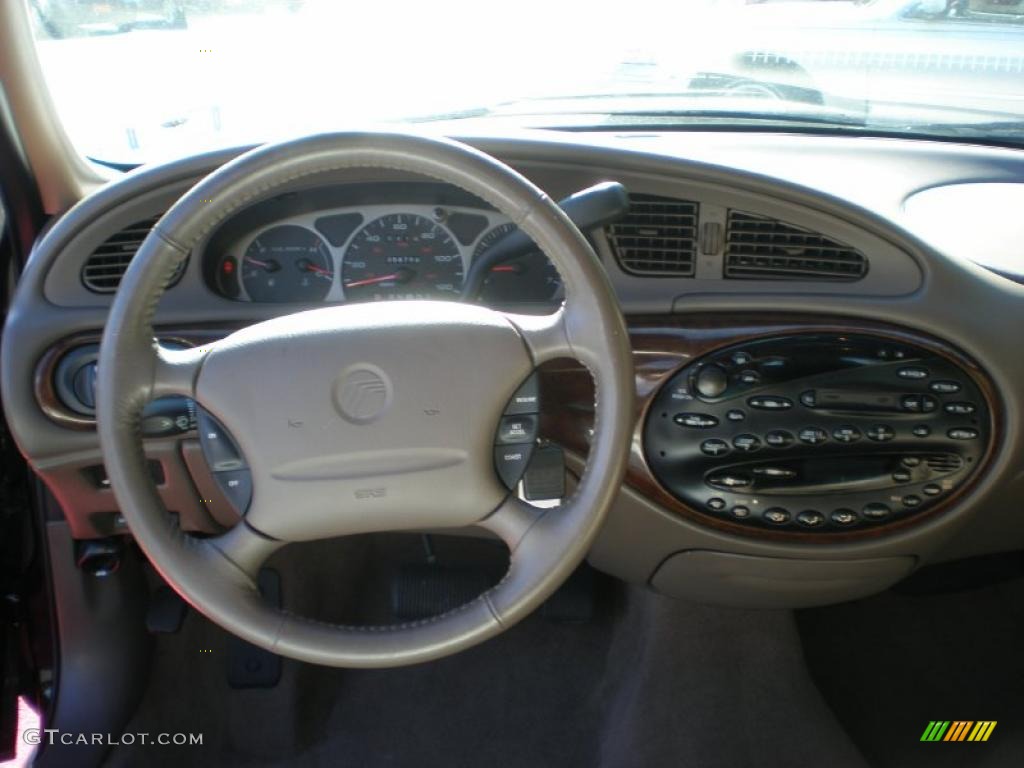 1999 Sable LS Sedan - Black / Prairie Tan photo #18