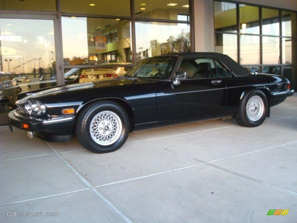 Black 1989 Jaguar XJ XJS V12 Convertible Exterior Photo #38596969