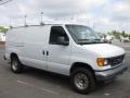 Oxford White 2006 Ford E Series Van E350 Commercial Exterior