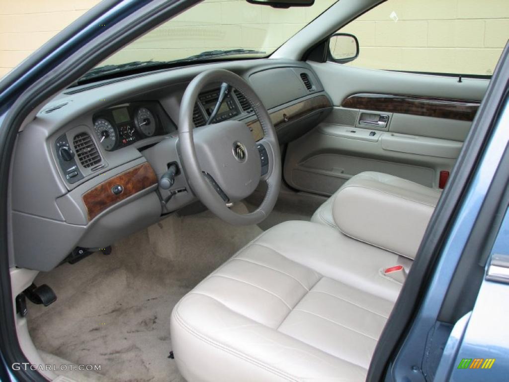 Medium Light Stone Interior 2010 Mercury Grand Marquis LS Ultimate Edition Photo #38600013