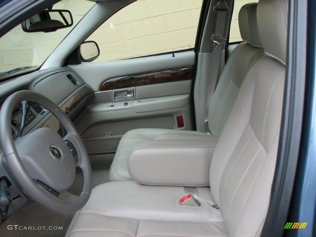 Medium Light Stone Interior 2010 Mercury Grand Marquis LS Ultimate Edition Photo #38600061
