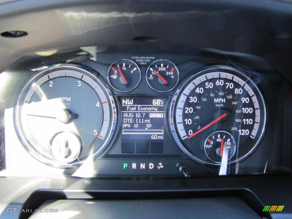 2011 Dodge Ram 3500 HD SLT Crew Cab 4x4 Dually Gauges Photos