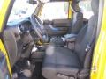 2011 Detonator Yellow Jeep Wrangler Unlimited Sport 4x4  photo #12