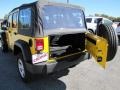 2011 Detonator Yellow Jeep Wrangler Unlimited Sport 4x4  photo #14