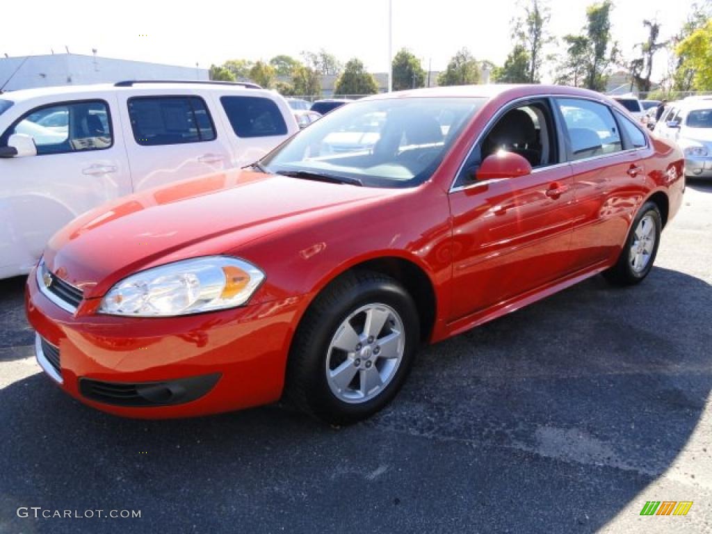 2010 Impala LT - Victory Red / Ebony photo #1