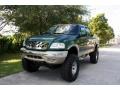 Amazon Green Metallic 2000 Ford F150 Lariat Extended Cab 4x4