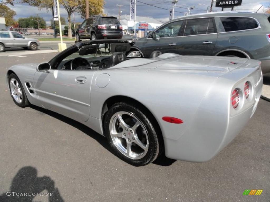 Quicksilver Metallic 2002 Chevrolet Corvette Convertible Exterior Photo #38603317