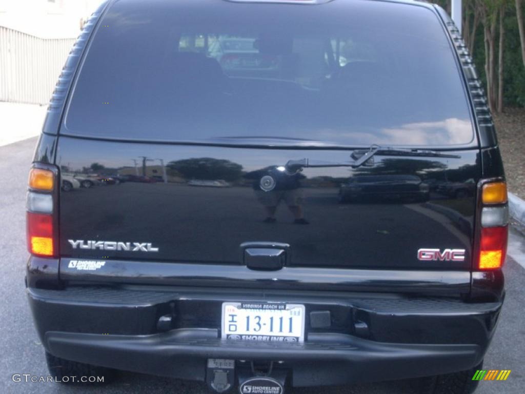 2005 Yukon XL Denali AWD - Onyx Black / Sandstone photo #19