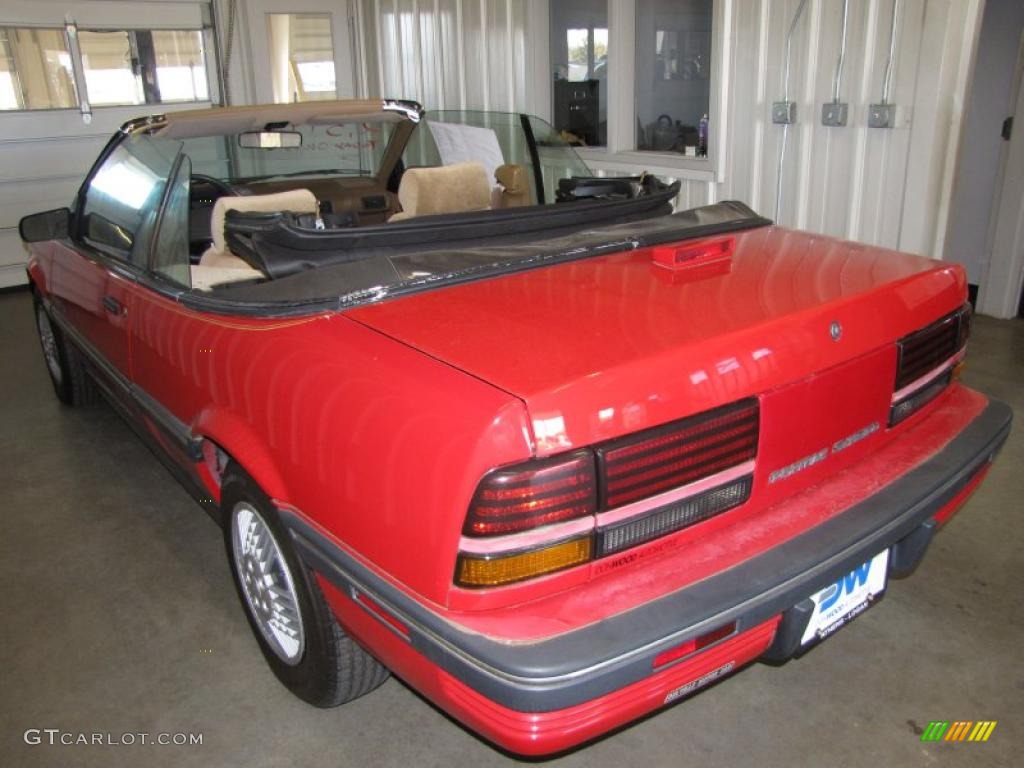 1991 Sunbird LE Coupe - Victory Red / Beige photo #2