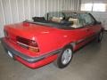1991 Victory Red Pontiac Sunbird LE Coupe  photo #3