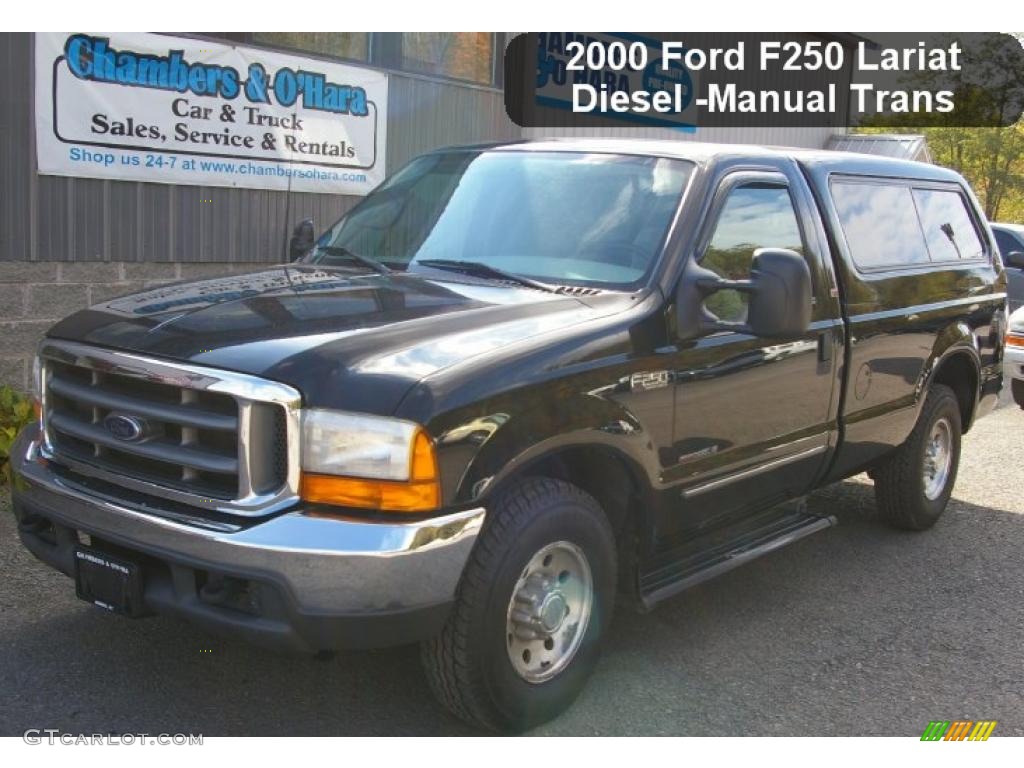 Black Ford F250 Super Duty