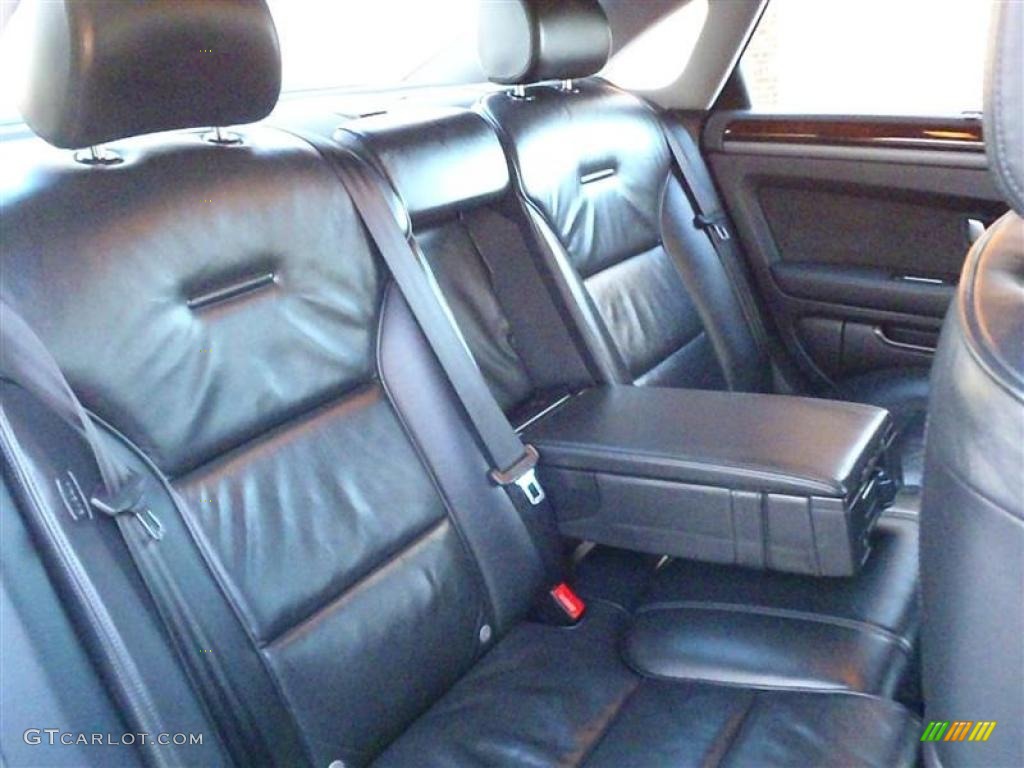 Black Interior 2006 Audi A8 4.2 quattro Photo #38605225