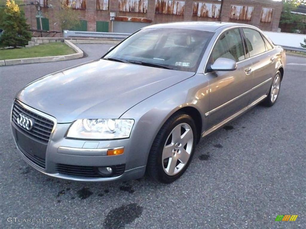 Quartz Grey Metallic 2006 Audi A8 4.2 quattro Exterior Photo #38605305
