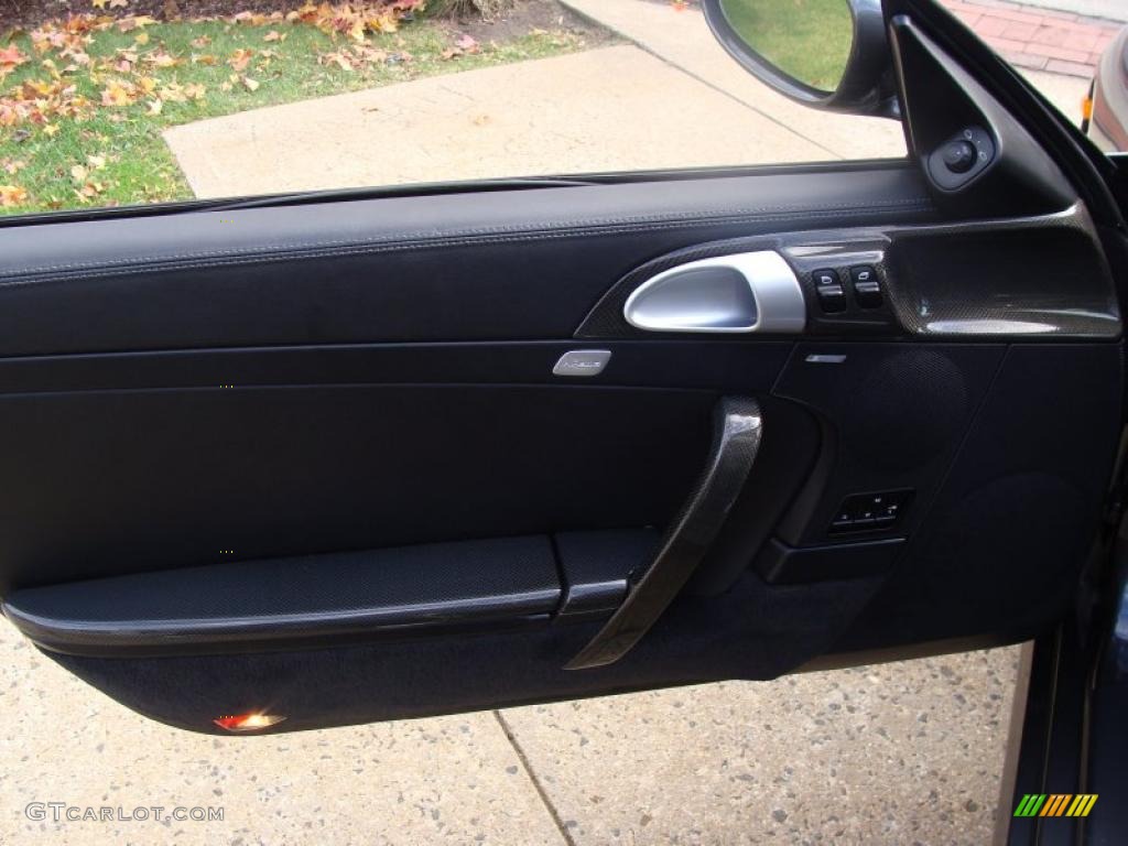 2007 911 Turbo Coupe - Slate Grey Metallic / Black photo #8