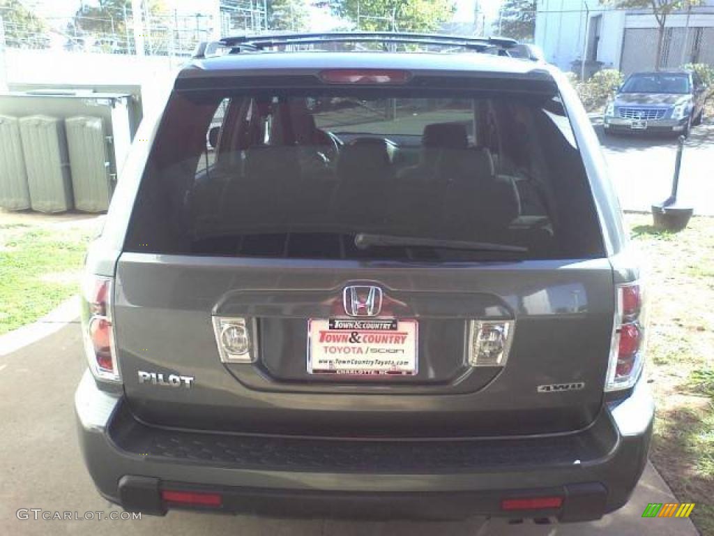 2007 Pilot EX 4WD - Nimbus Gray Metallic / Gray photo #4