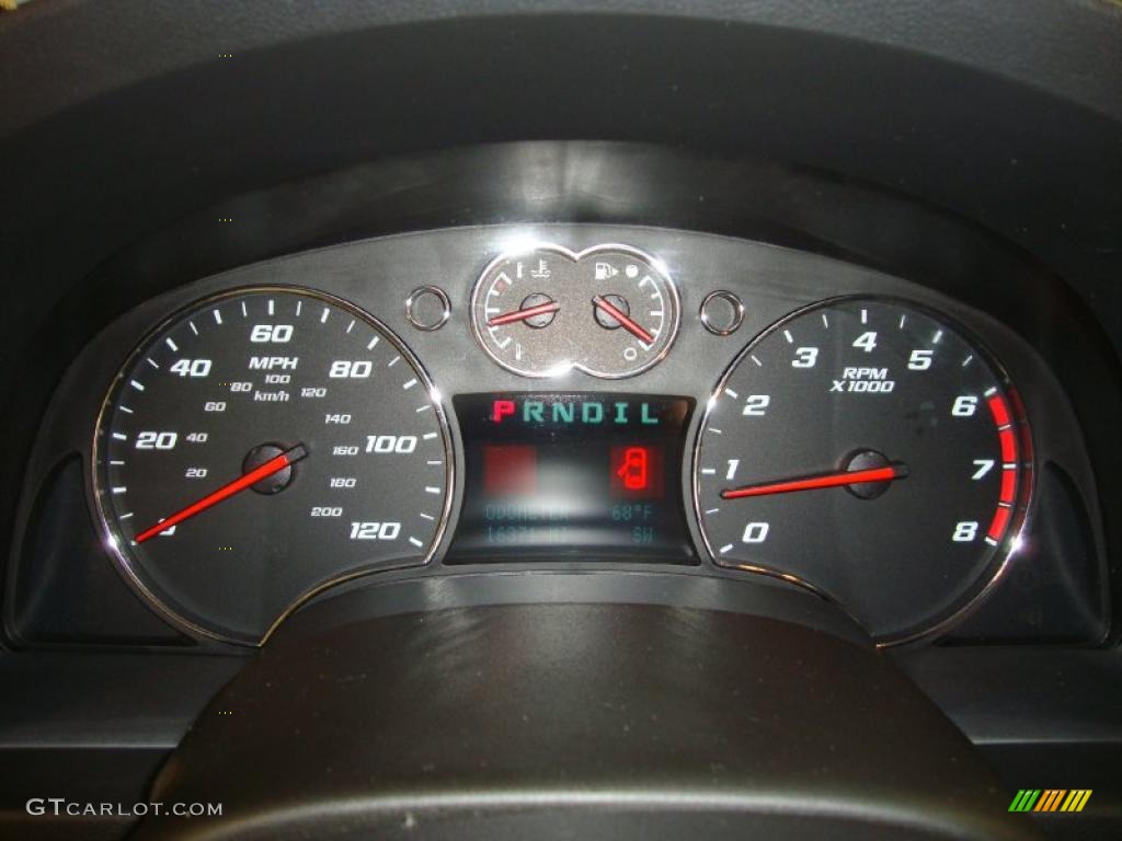 2009 Chevrolet Equinox LT Gauges Photo #38607093