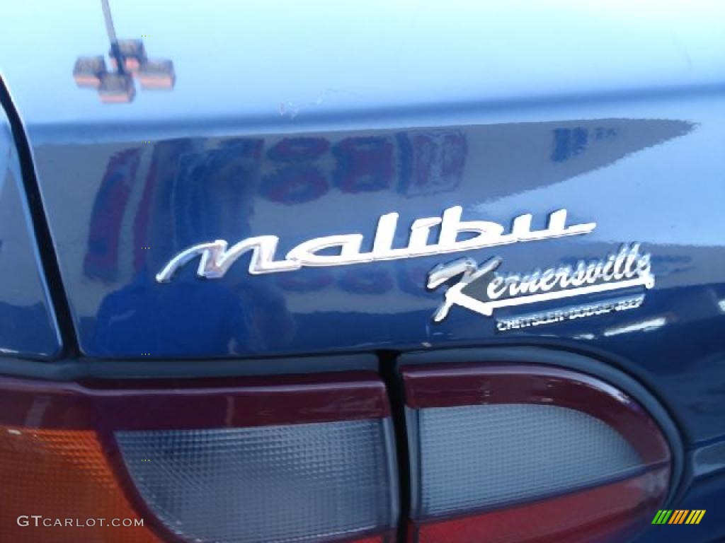 2001 Malibu Sedan - Navy Blue Metallic / Gray photo #28