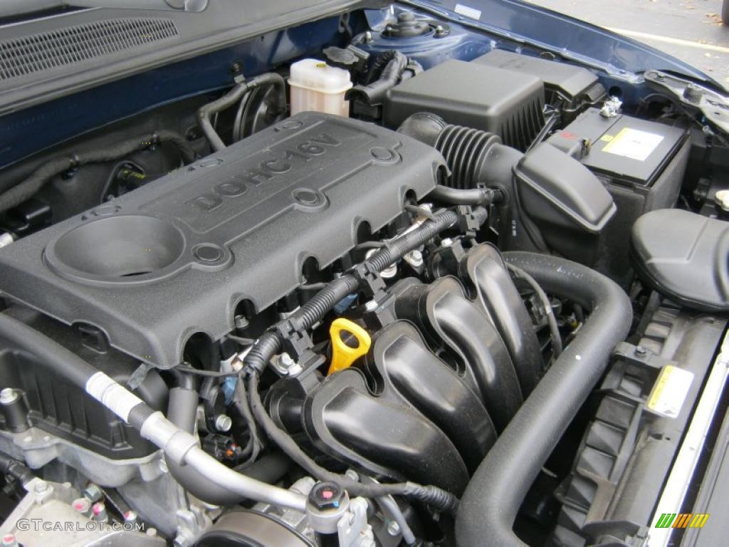 2010 Kia Optima LX 2.4 Liter DOHC 16-Valve CVVT 4 Cylinder Engine Photo #38607633