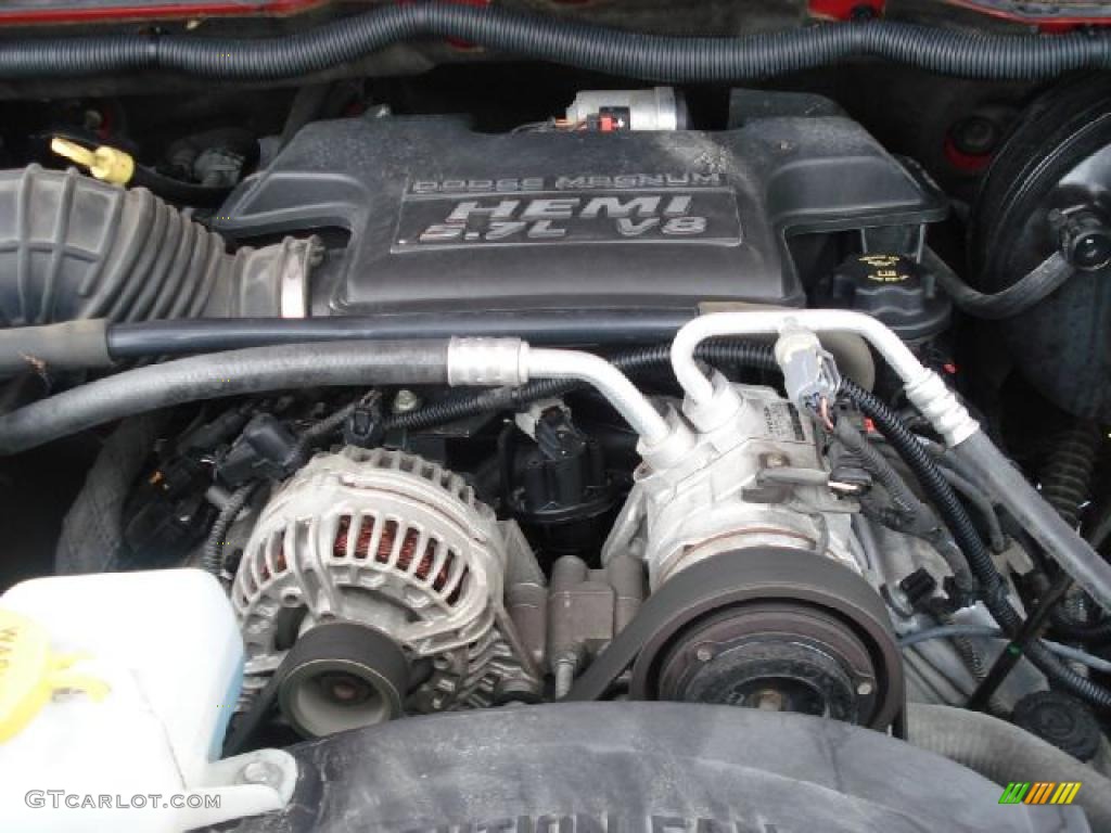 2005 Dodge Ram 1500 SLT Regular Cab 5.7 Liter HEMI OHV 16-Valve V8 Engine Photo #38607837