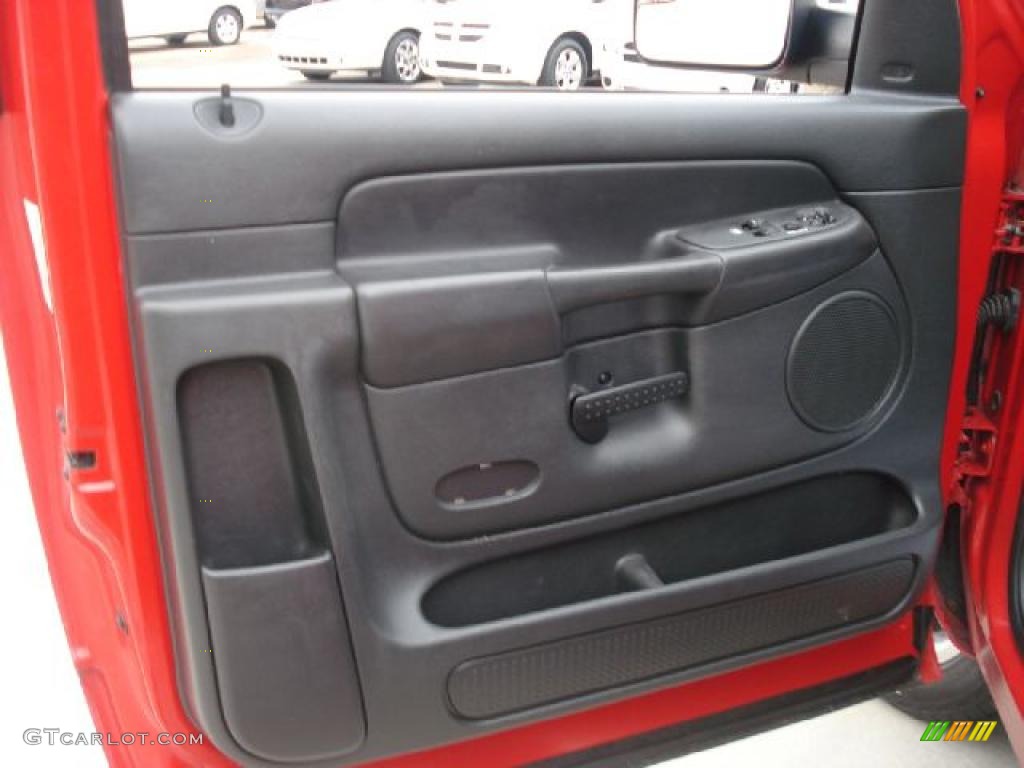 2005 Dodge Ram 1500 SLT Regular Cab Dark Slate Gray Door Panel Photo #38607933