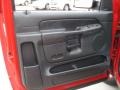 Dark Slate Gray 2005 Dodge Ram 1500 SLT Regular Cab Door Panel