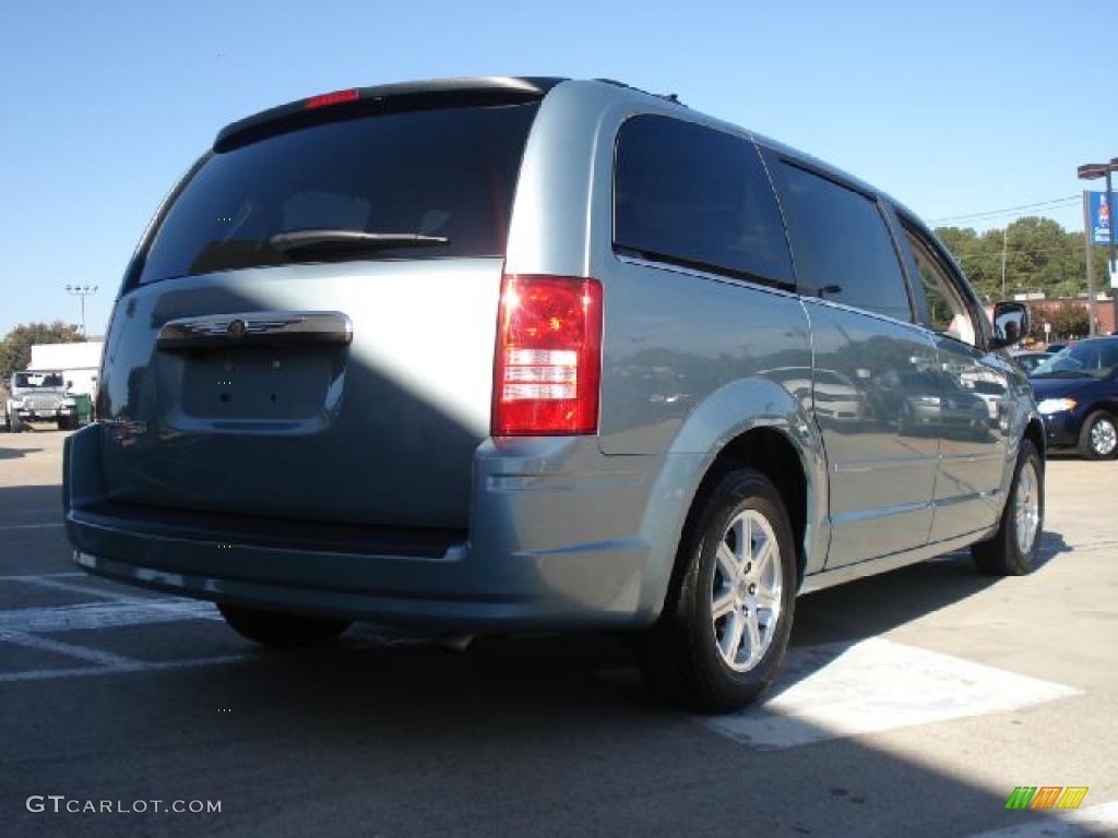 2008 Town & Country Touring Signature Series - Clearwater Blue Pearlcoat / Medium Slate Gray/Light Shale photo #3