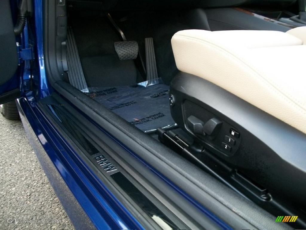 Beige Boston Leather Interior 2010 BMW 1 Series 128i Convertible Photo #38610617