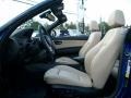 Beige Boston Leather 2010 BMW 1 Series 128i Convertible Interior Color