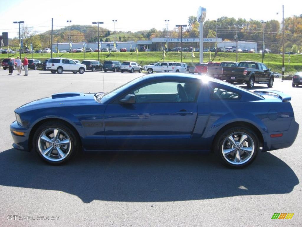 Vista Blue Metallic Ford Mustang