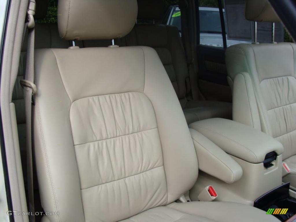 Ivory Interior 2005 Lexus LX 470 Photo #38612005