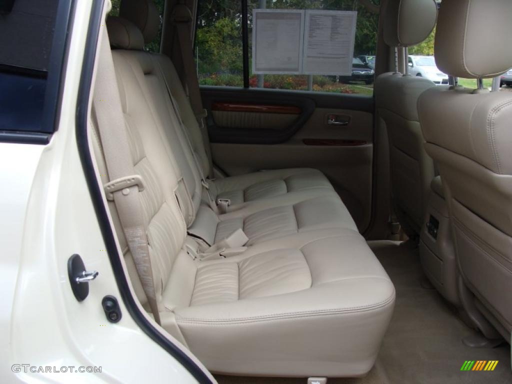 Ivory Interior 2005 Lexus LX 470 Photo #38612033