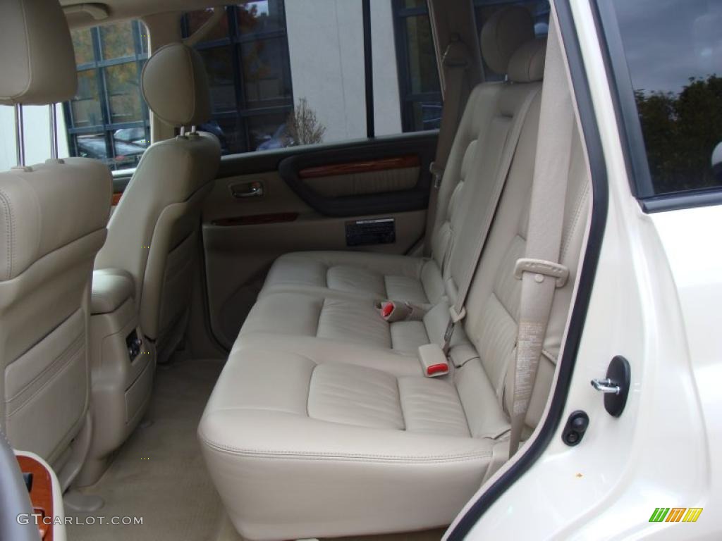 Ivory Interior 2005 Lexus LX 470 Photo #38612045