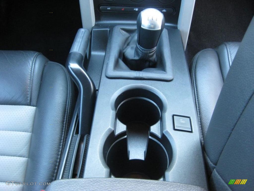 2008 Mustang GT/CS California Special Coupe - Vista Blue Metallic / Charcoal Black/Dove photo #22