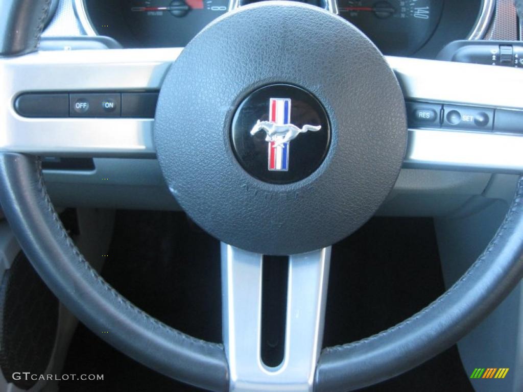 2008 Mustang GT/CS California Special Coupe - Vista Blue Metallic / Charcoal Black/Dove photo #23