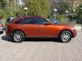 Autumn Copper Metallic 2008 Infiniti FX 35 AWD Exterior