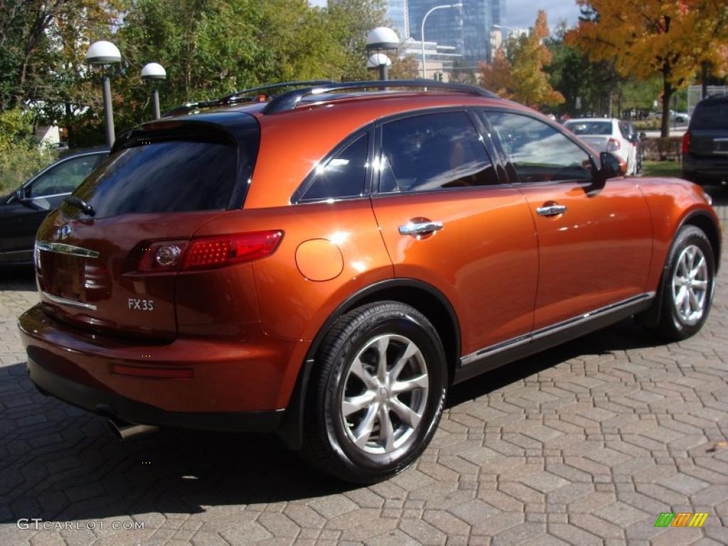 Autumn Copper Metallic 2008 Infiniti FX 35 AWD Exterior Photo #38612393