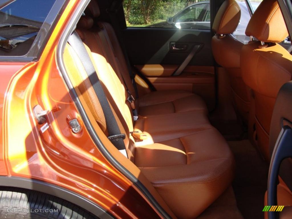Brick Interior 2008 Infiniti FX 35 AWD Photo #38612721