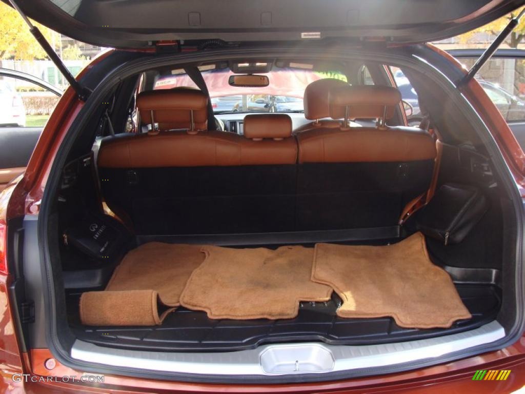 2008 FX 35 AWD - Autumn Copper Metallic / Brick photo #37